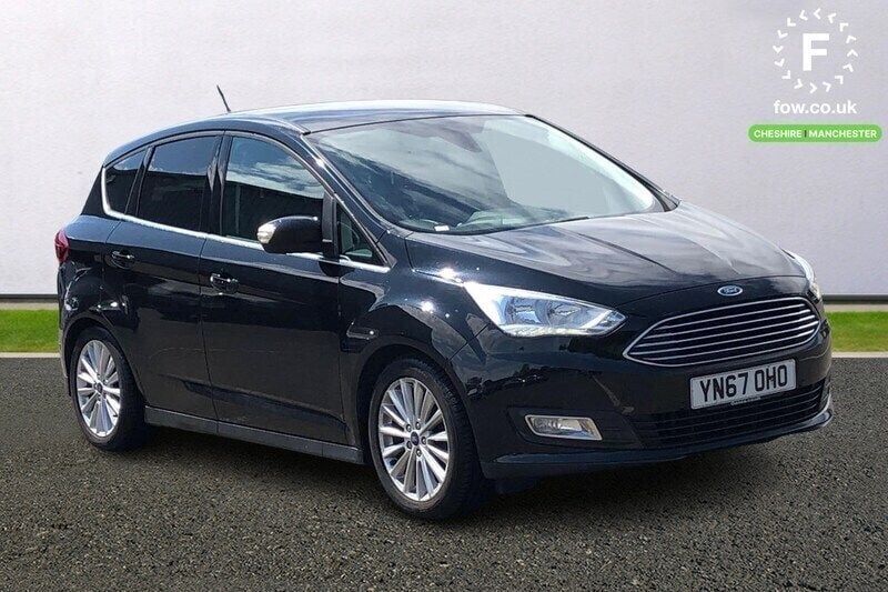 Black Used 2017 Ford C-MAX Titanium MPV | £9,099 (Fair price) - Image 1/3