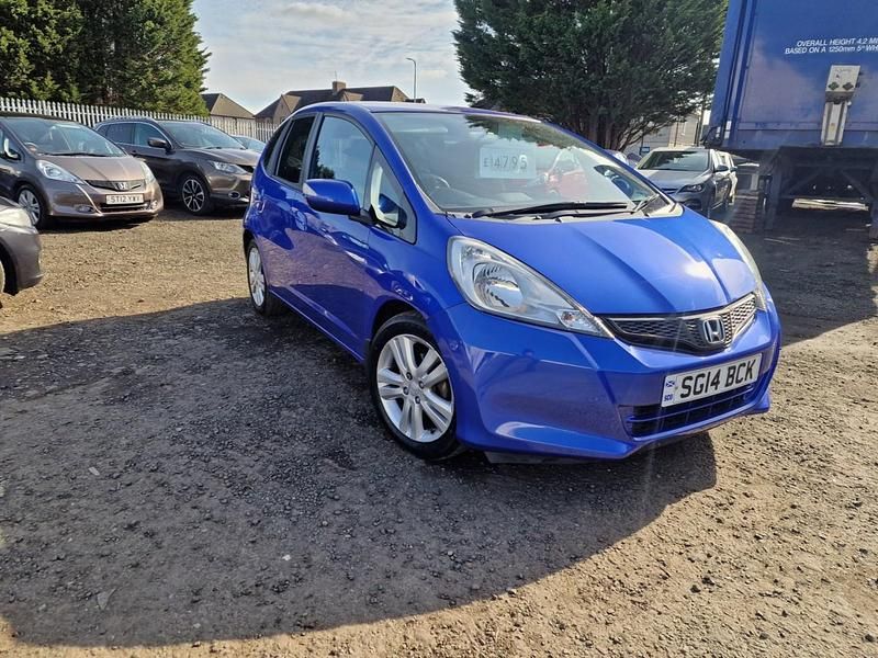 Begagnad Honda Jazz ES 99 HK (72 kW) 2014 Blå Halvkombi