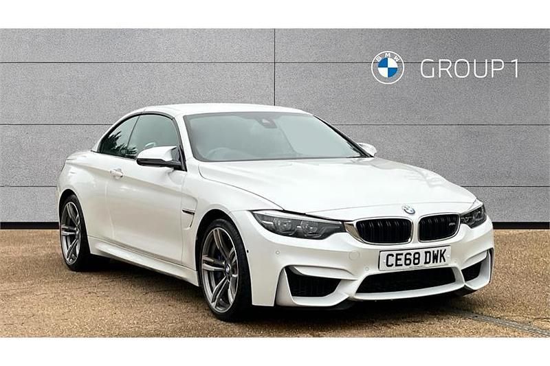 Used BMW M4 Cabriolet Shadowline 431 HP (317 kW) 2018 White Cabriolet