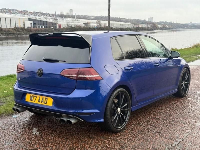 Used VW Golf VII R 2015 Blue Hatchback