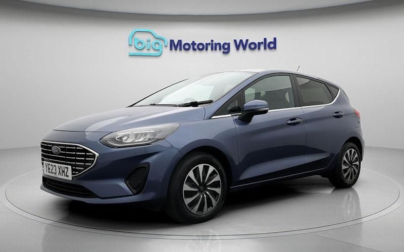 Used Ford Fiesta Titanium 101 HP (74 kW) 2022 Blue Hatchback