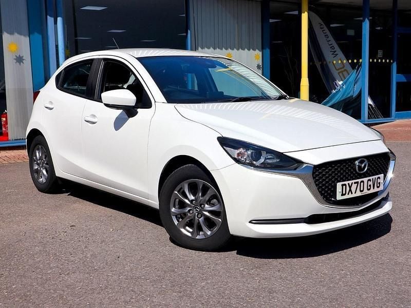 White Used 2020 Mazda 2 Hatchback | £11,989 (Fair price) - Image 1/4