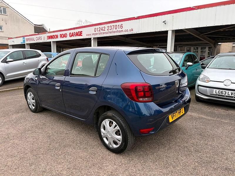 Used Dacia Sandero Ambiance 2017 Blue Hatchback