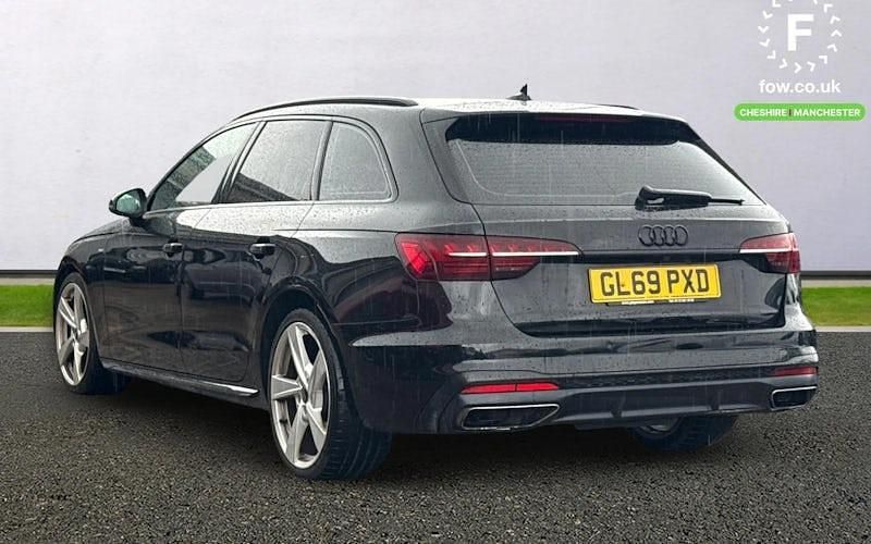 Used Audi A4 S-Line 190 HP (139 kW) 2019 Black Estate