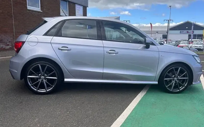 Used Audi A1 Sportback S-Line 125 HP (91 kW) 2016 Silver Hatchback