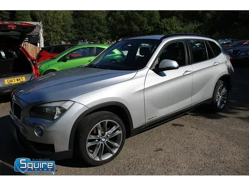 Used BMW X1 Sport Line 140 HP (102 kW) 2014 Silver SUV