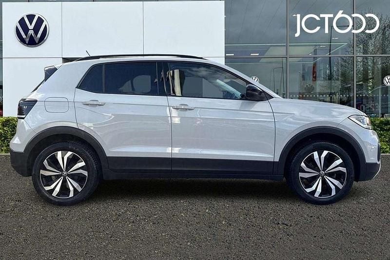 Used VW T-Cross Black Edition 95 HP (69 kW) 2023 Grey SUV