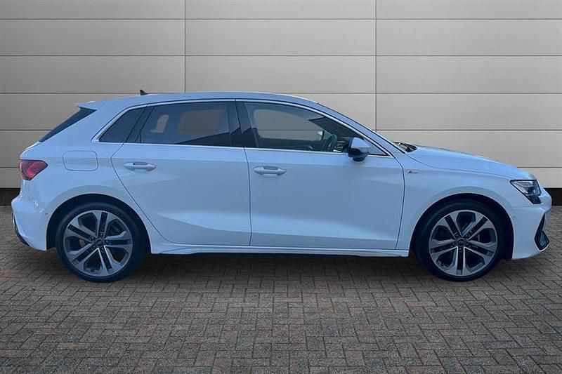 Used Audi A3 S-Line 116 HP (85 kW) 2025 Arkona white