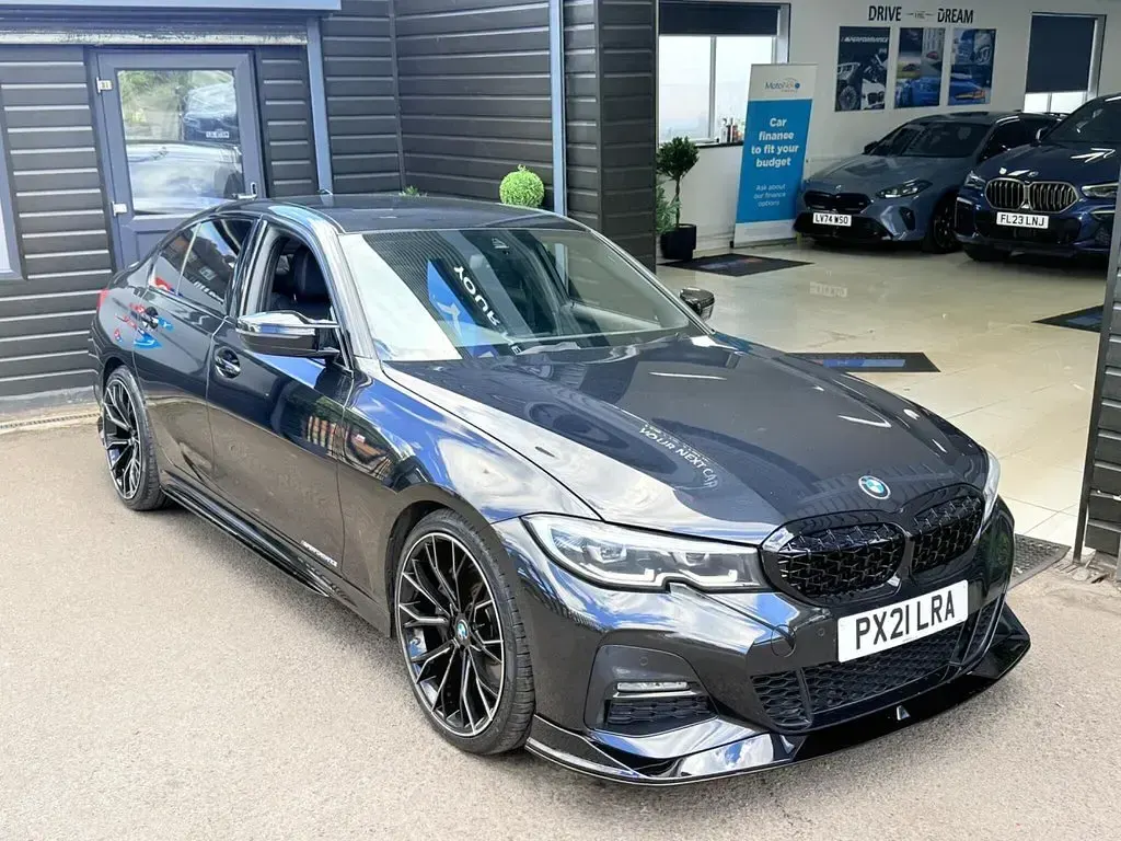 Used BMW 330 M Sport 254 HP (186 kW) 2021 Black Sedan