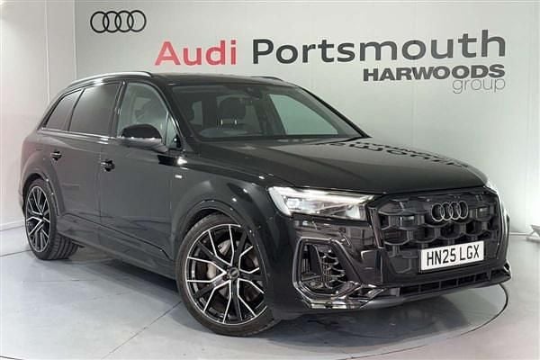 Black Used 2025 Audi Q7 Black Edition SUV | £67,990 - Image 1/4