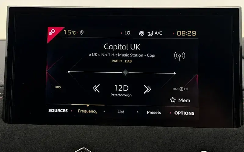 Used DS Automobiles DS3 Crossback Performance 101 HP (74 kW) 2022 Red SUV