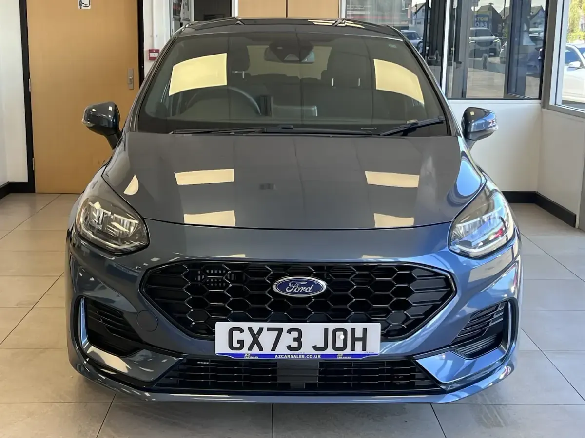 Used Ford Fiesta ST-Line 125 HP (91 kW) 2024 Blue Hatchback