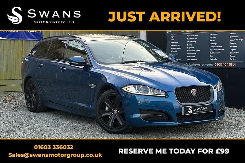 Used Jaguar XF R-Sport 2015 Blue Estate