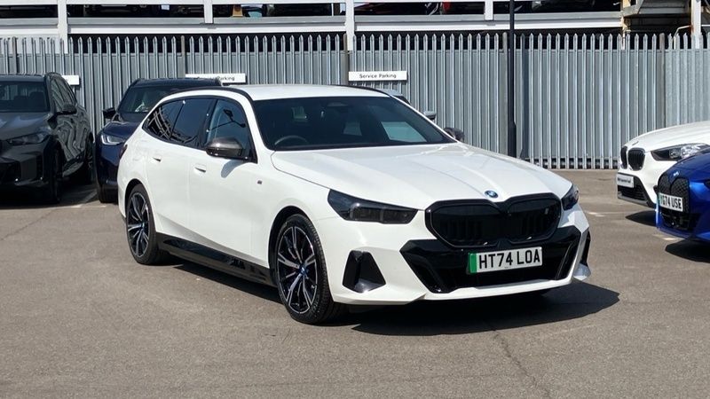 White Used 2025 BMW i5 M Sport Sedan | £52,636 - Image 1/4