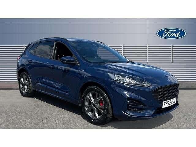 Blue Used 2022 Ford Kuga ST-Line SUV | £21,464 (Good price) - Image 1/4