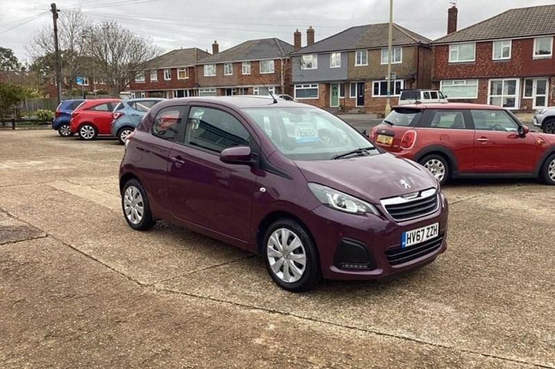 Purple Used 2017 Peugeot 108 Active Hatchback | £5,695 (Fair price) - Image 1/1