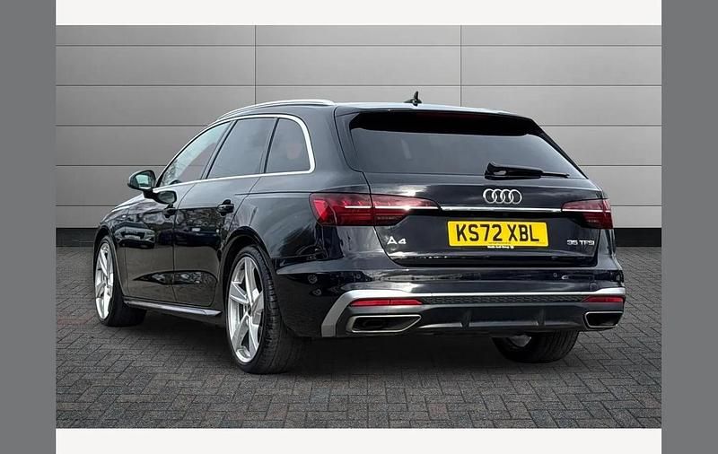 Used Audi A4 S-Line 150 HP (110 kW) 2023 Mythos black Estate