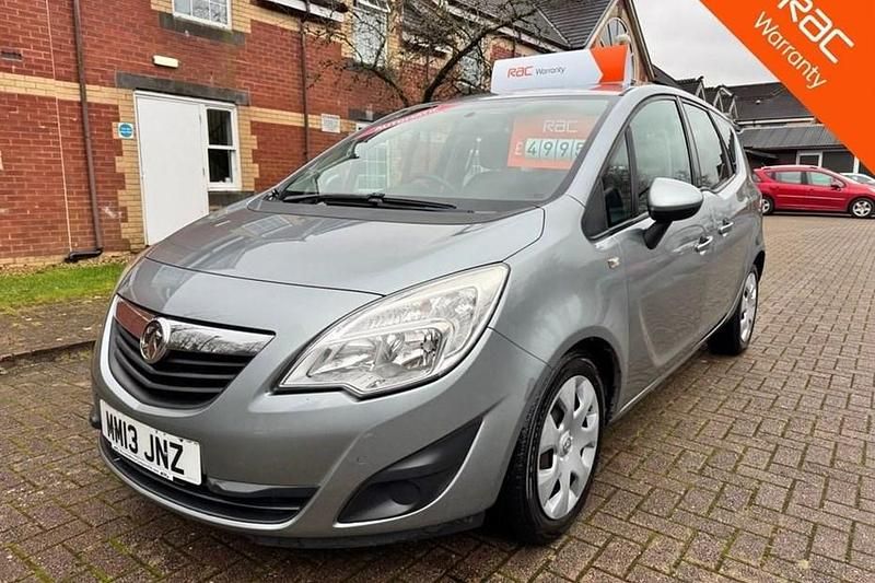 Used Vauxhall Meriva 110 HP (80 kW) 2013 Silver MPV