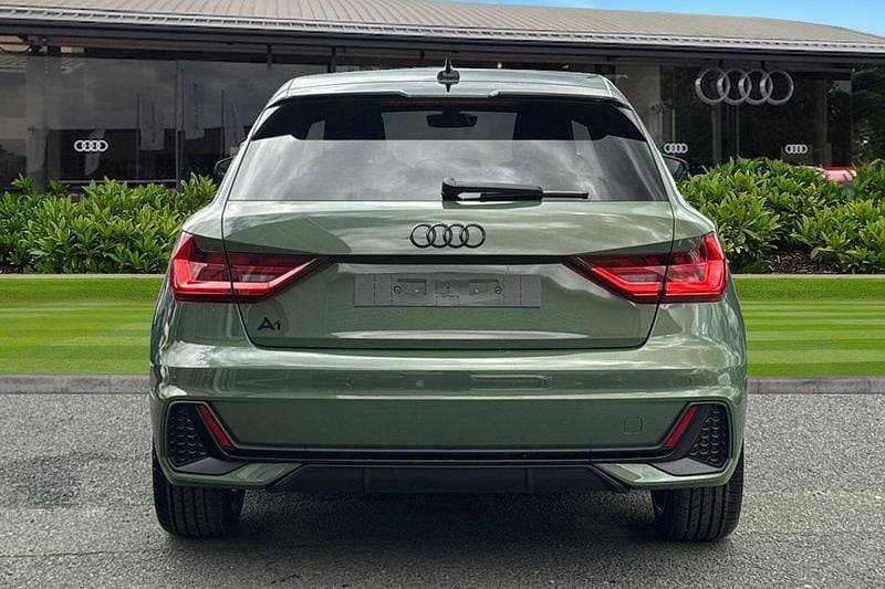 New Audi A1 Sportback Black Edition 2026 Green Hatchback