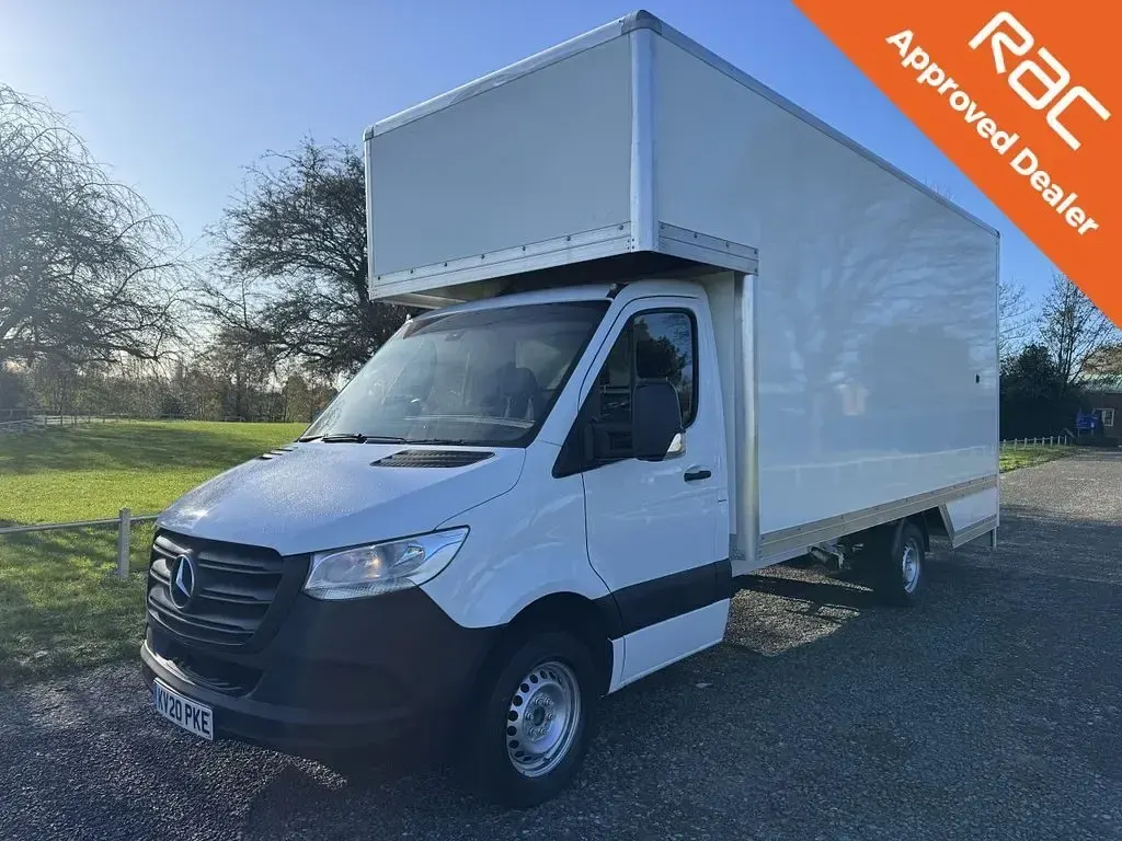 Used Mercedes Sprinter 163 HP (119 kW) 2020 White Van