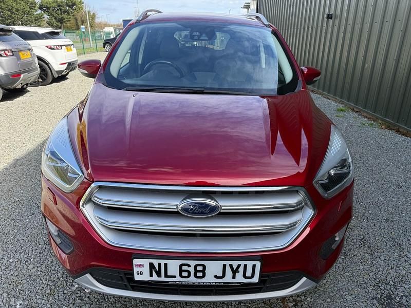 Used Ford Kuga Titanium X 120 HP (88 kW) 2018 Red SUV