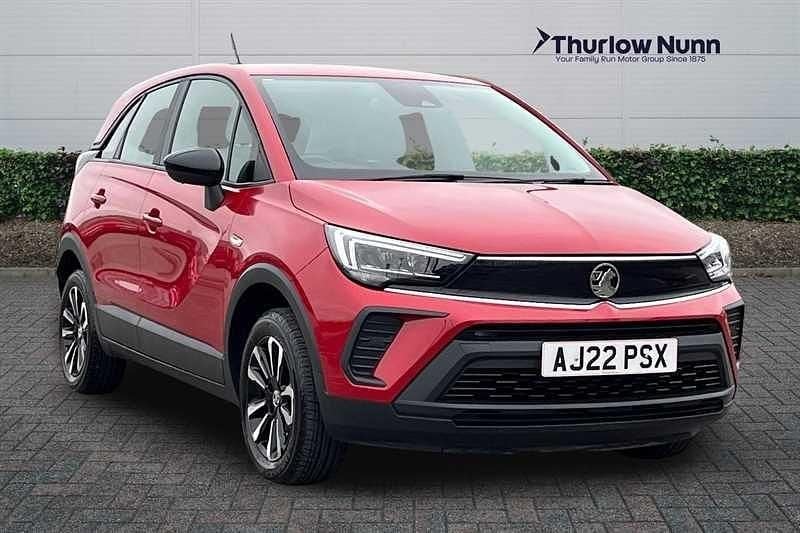 Hot red Used 2022 Vauxhall Crossland Design Edition SUV | £13,250 (Fair price) - Image 1/4