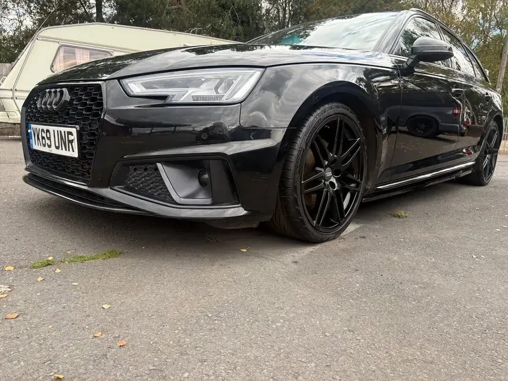 Used Audi A4 Black Edition 150 HP (110 kW) 2019 Black Estate
