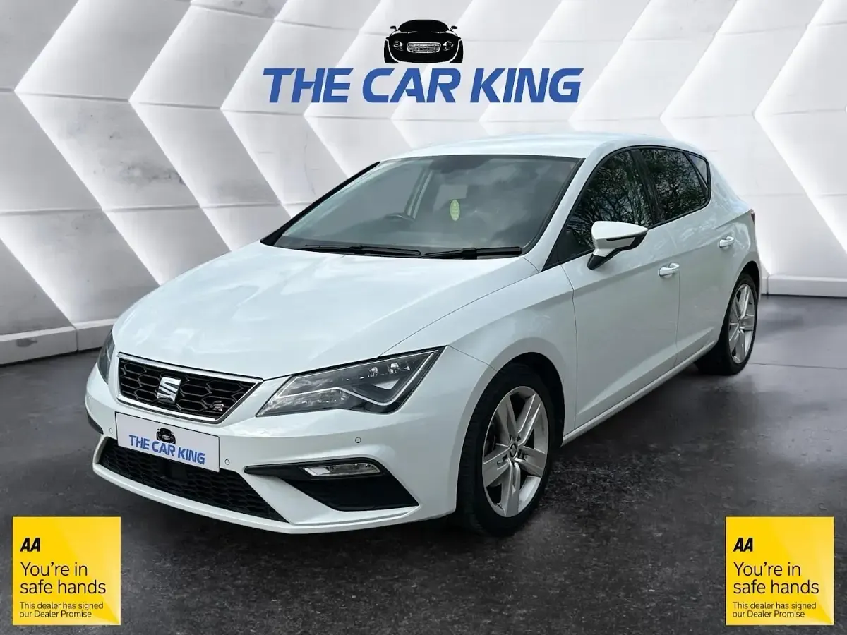 Used Seat Leon FR 130 HP (95 kW) 2019 White Hatchback