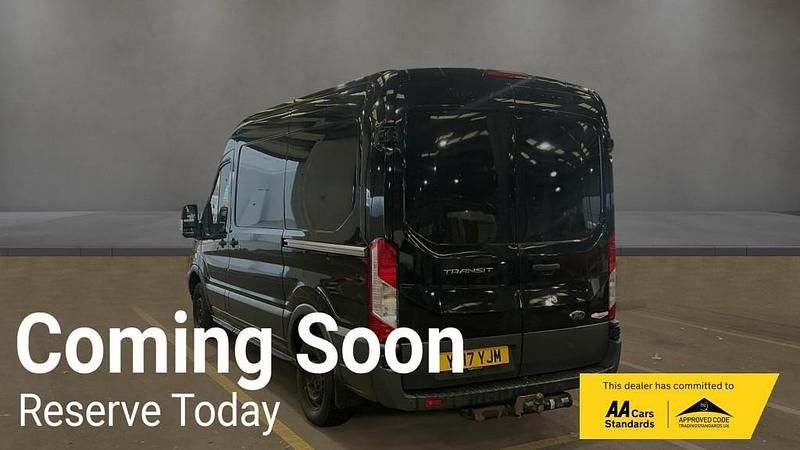Used Ford Transit Trend 125 HP (91 kW) 2017 Black Van