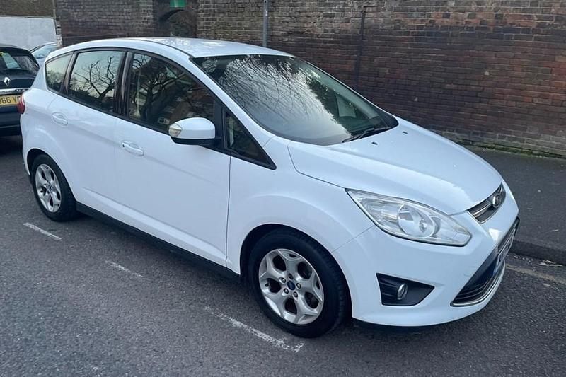 Used Ford C-MAX Zetec 105 HP (77 kW) 2013 White MPV