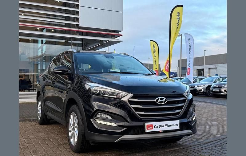 Black Used 2017 Hyundai Tucson SE SUV | £8,999 (Fair price) - Image 1/4