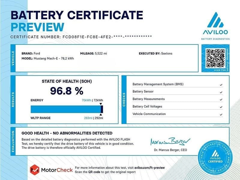 Used Ford Mustang Mach-E Select 202 kW (276 HP) 2025 White SUV