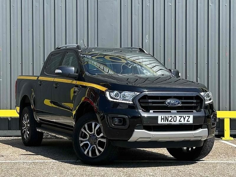 Black Used 2020 Ford Ranger Wildtrack Pickup | £15,795 (Fair price) - Image 1/4