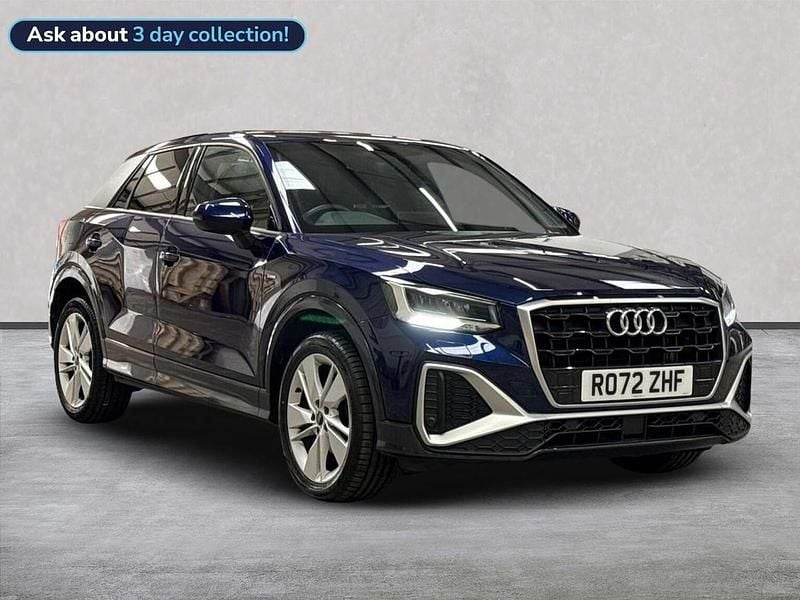 Blue Used 2022 Audi Q2 S-Line SUV | £19,968 (Fair price) - Image 1/4