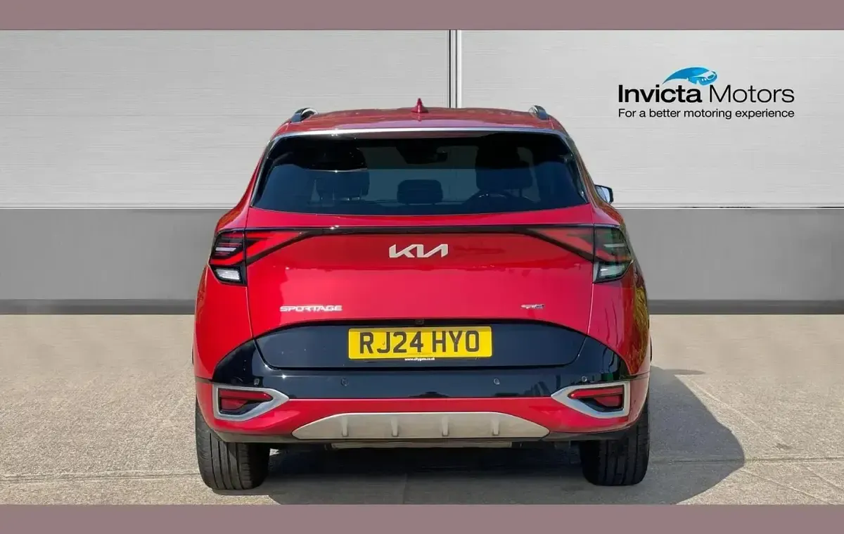 Used Kia Sportage GT-Line 157 HP (115 kW) 2024 Red SUV
