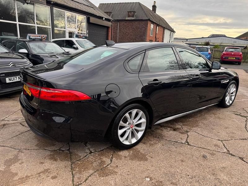 Used Jaguar XF R-Sport 2017 Black Sedan