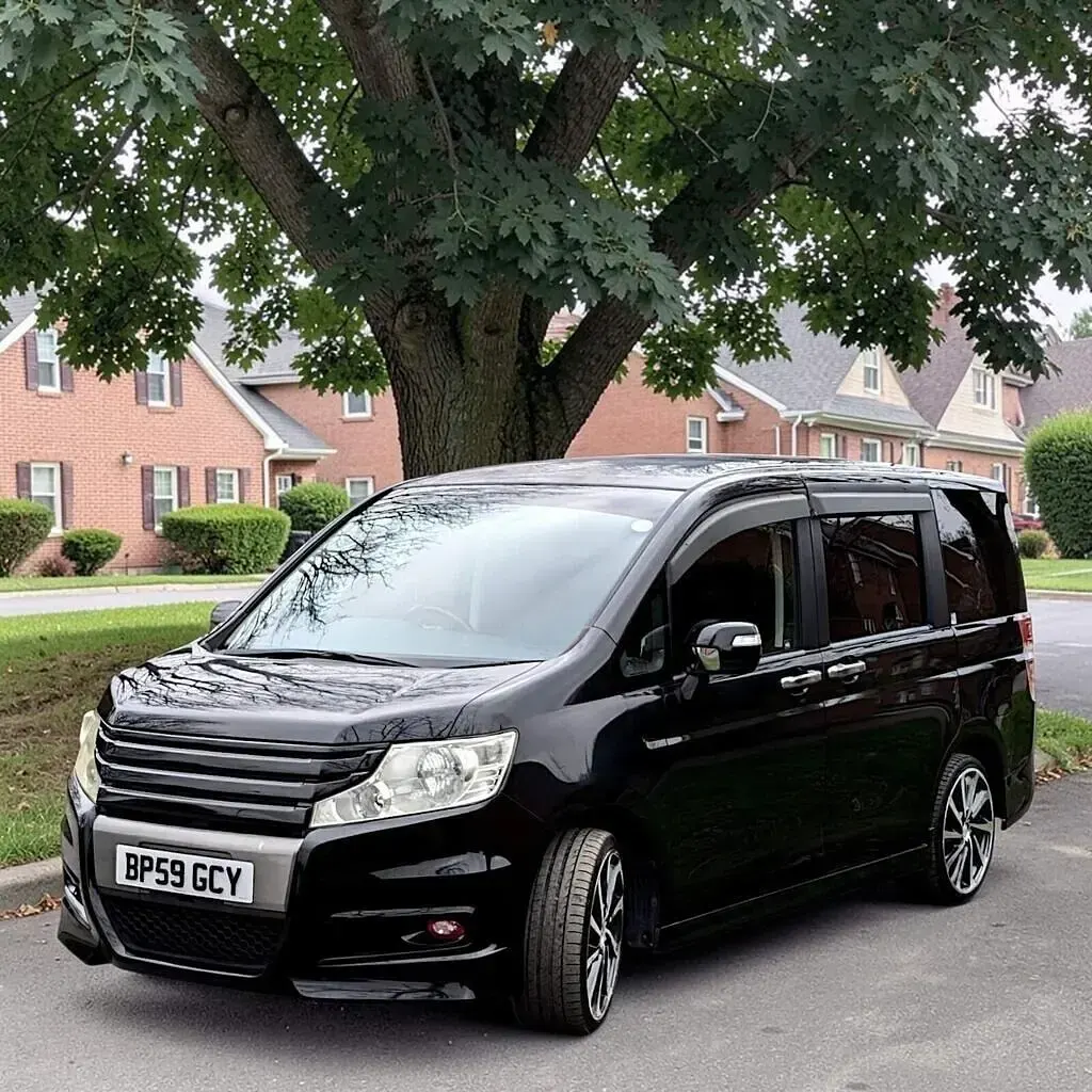Used Honda Stepwgn 2010 Black MPV