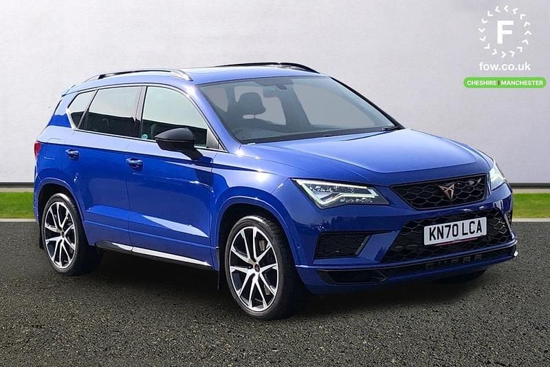 Used Seat Ateca 4Drive 190 HP (139 kW) 2020 Blue SUV