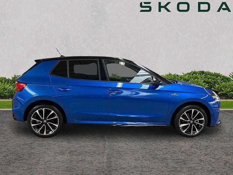 Used Skoda Fabia Monte Carlo 85 HP (62 kW) 2025 Blue Hatchback