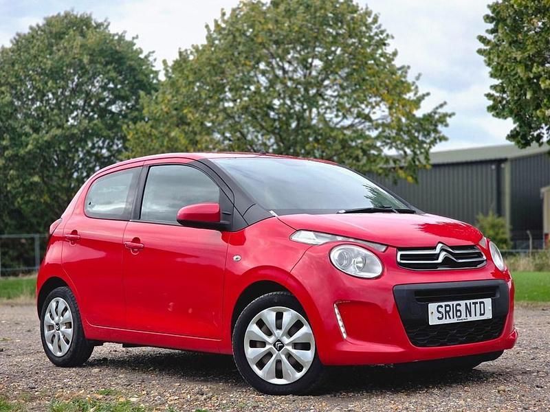 Usado Citroën C1 Feel 68 HP (50 kW) 2016 Vermelho Citadino