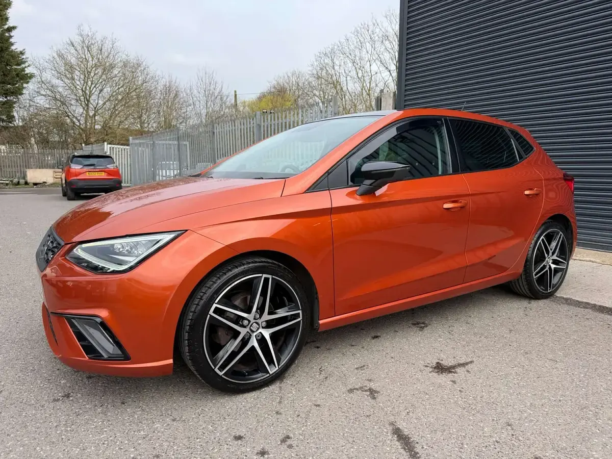 Gebraucht Seat Ibiza FR Sport 115 PS (84 kW) 2019 Orange Kleinwagen