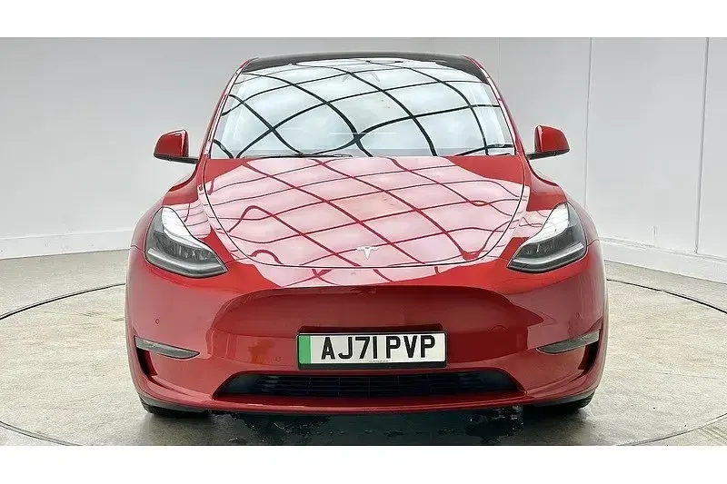 Usado Tesla Model Y Long Range AWD 378 kW (514 HP) 2022 Vermelho SUV