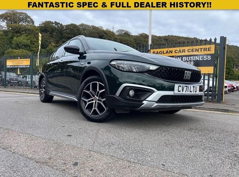 Green Used 2021 Fiat Tipo Cross Hatchback | £10,495 (A bit pricey) - Image 1/4