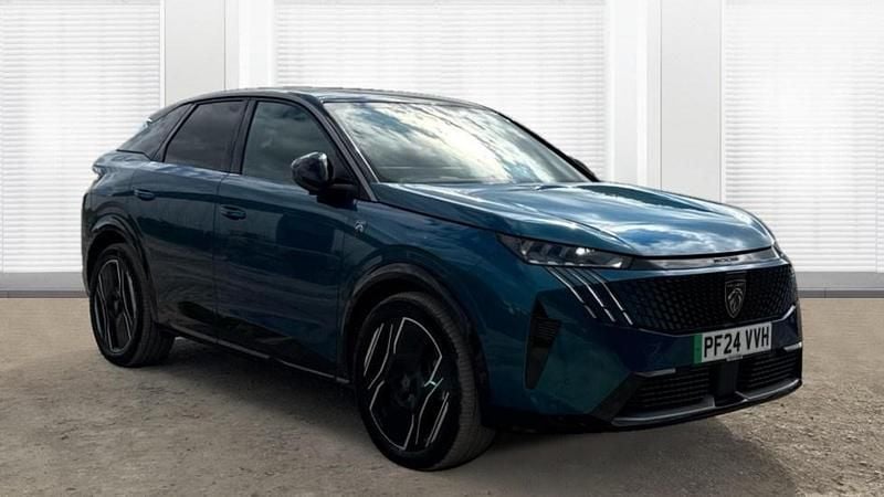 Blue Used 2024 Peugeot e-3008 GTi SUV | £26,391 (Fair price) - Image 1/4