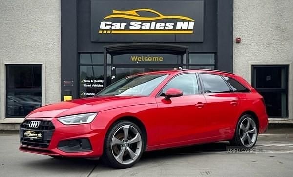 Used Audi A4 Comfort 136 HP (100 kW) 2021 Red Estate