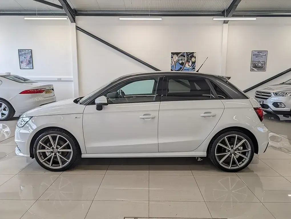 Used Audi A1 Black Edition 2018 White Hatchback