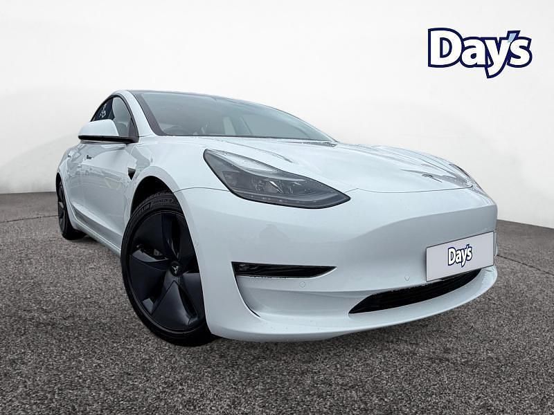 Used Tesla Model 3 Long Range AWD 366 kW (498 HP) 2021 White Sedan
