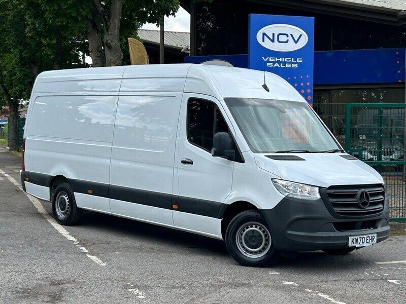 White Used 2021 Mercedes Sprinter Progressive Van | £17,990 (Fair price) - Image 1/3