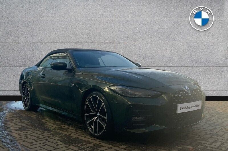 Used BMW 420 M Sport 192 HP (141 kW) 2021 Green Cabriolet