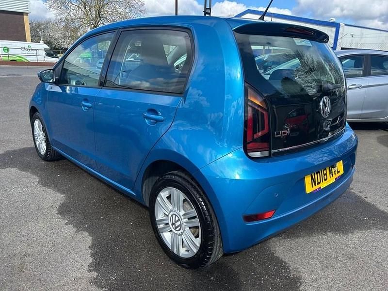 Begagnad VW up! high up! 75 HK (55 kW) 2018 Blå Halvkombi